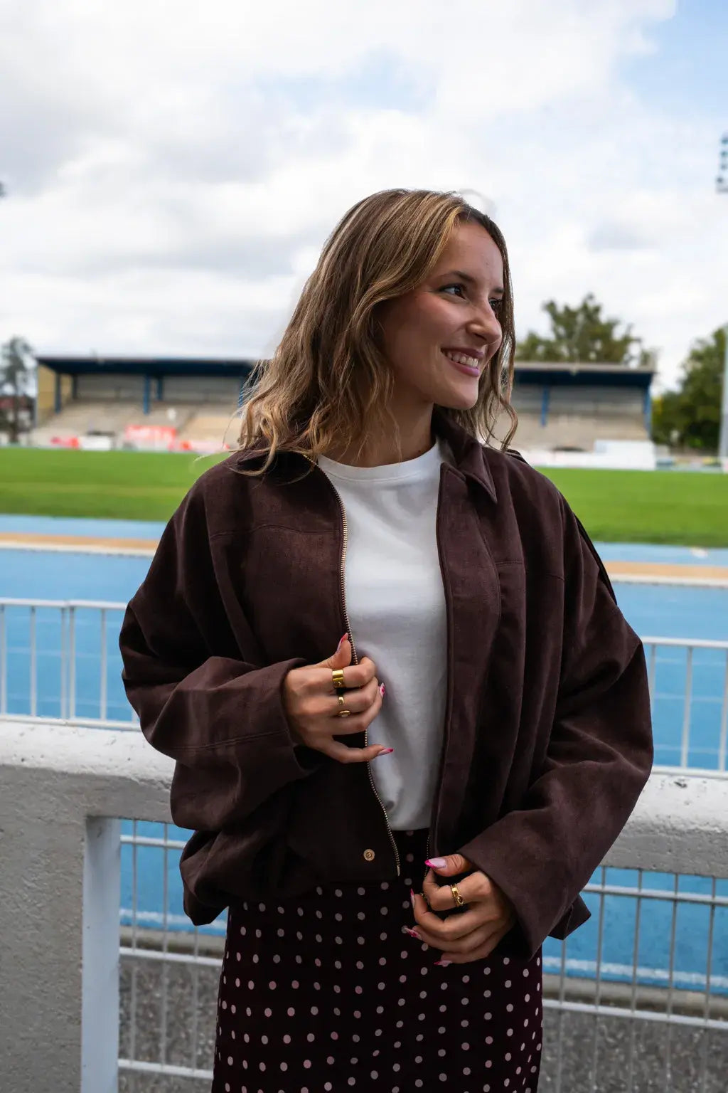 Veste Taoh chocolat