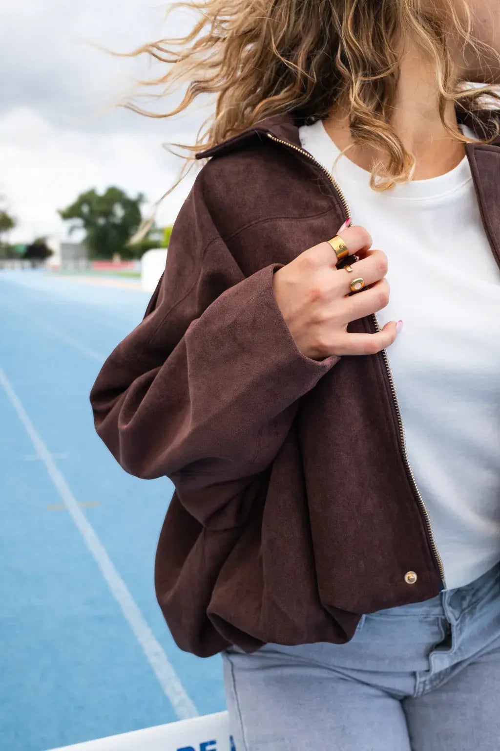 Veste Taoh chocolat