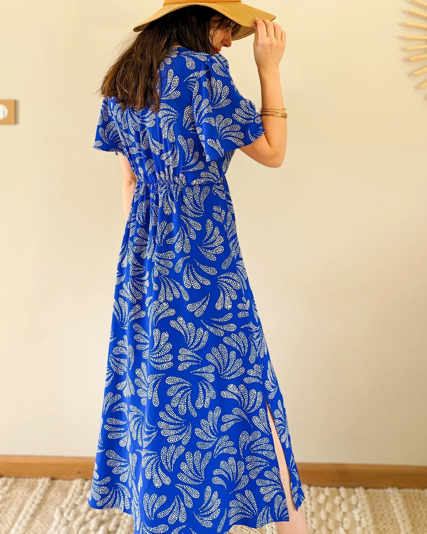 Robe longue à motifs - Marianic