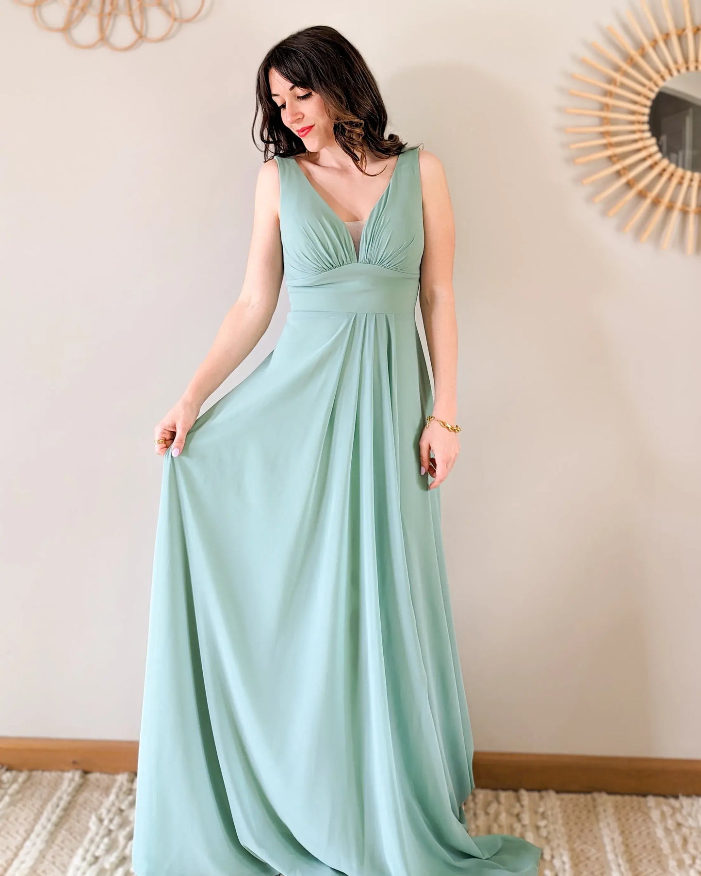 Robe longue lagon- Valentina
