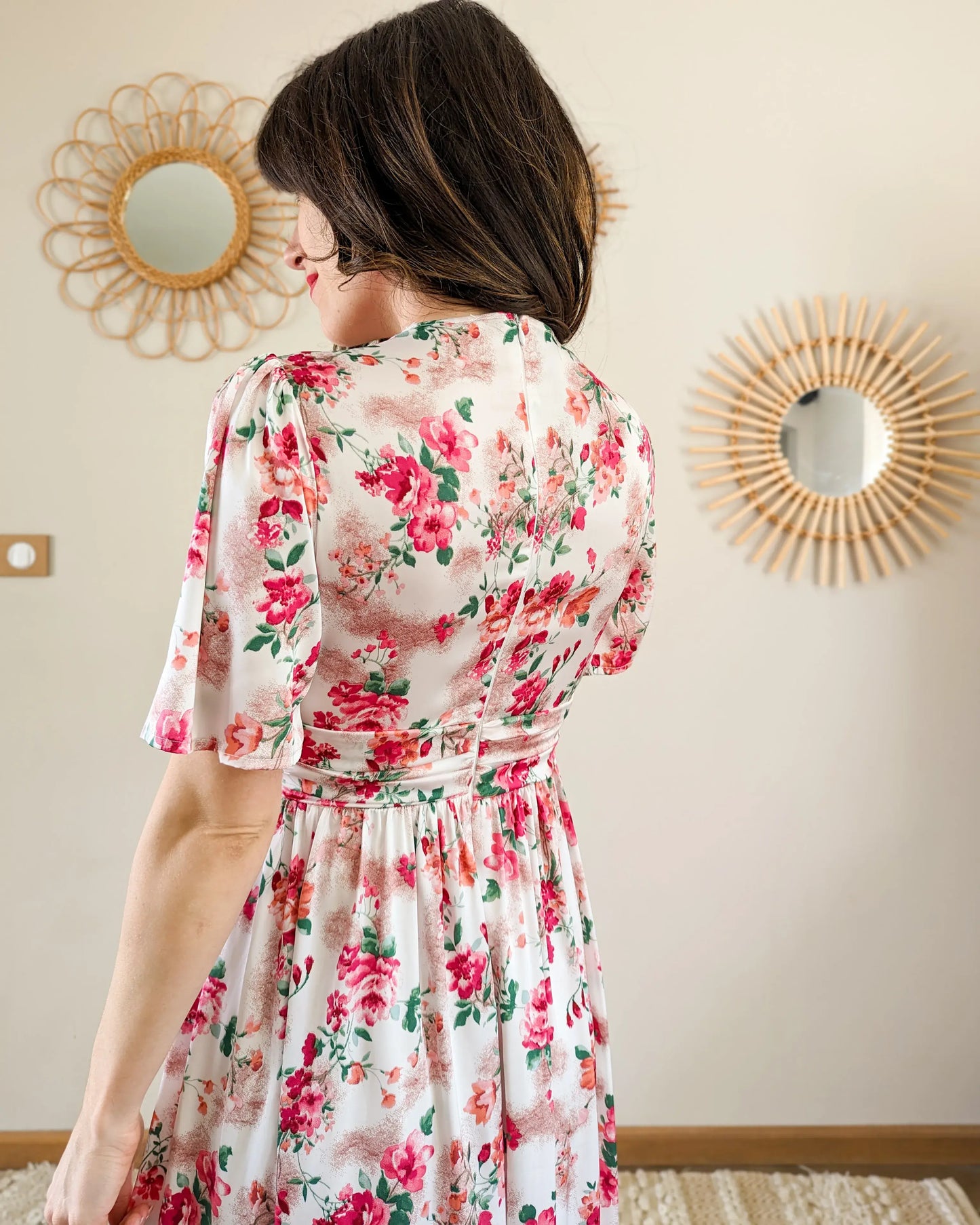 Robe longue fleurie - Lylia