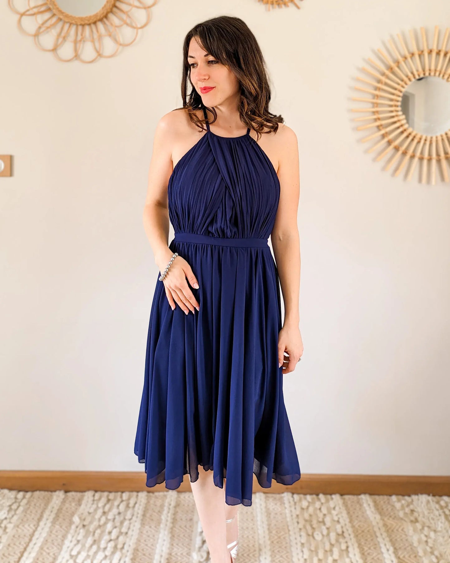 Robe courte marine - Anna