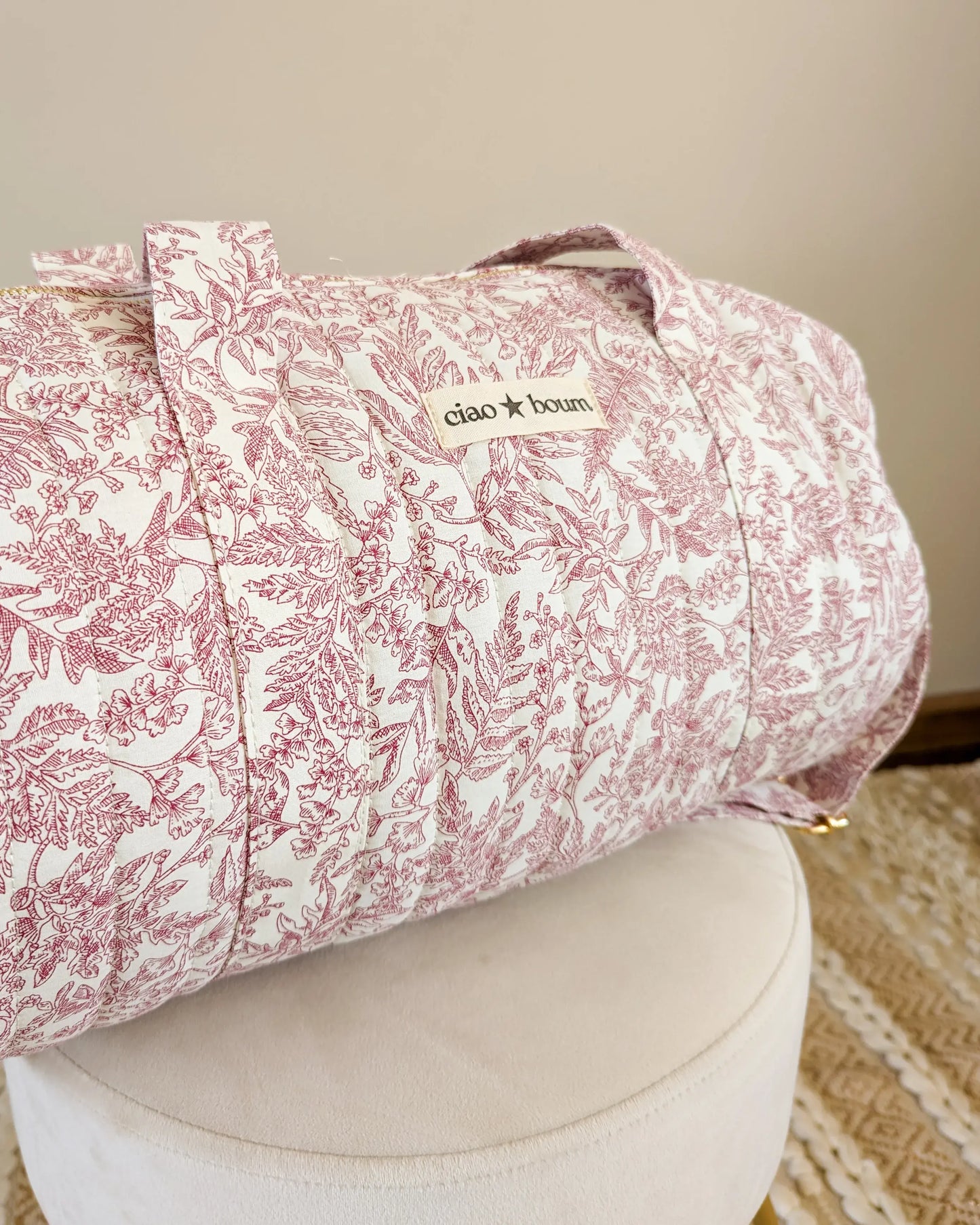 Sac bowling rose - Ciao Boum