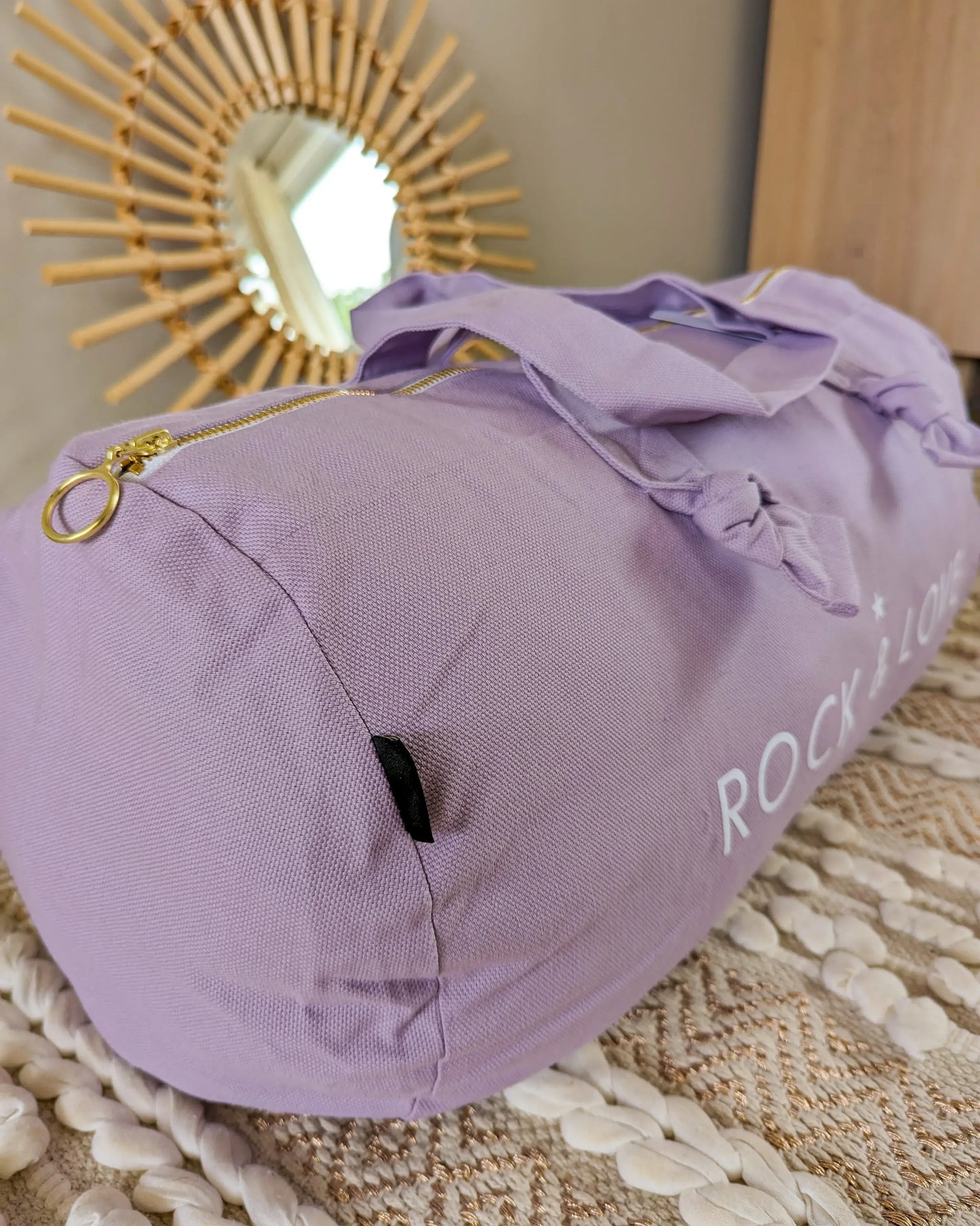 Sac polochon lilas Marcel & Lily - Rock & Love