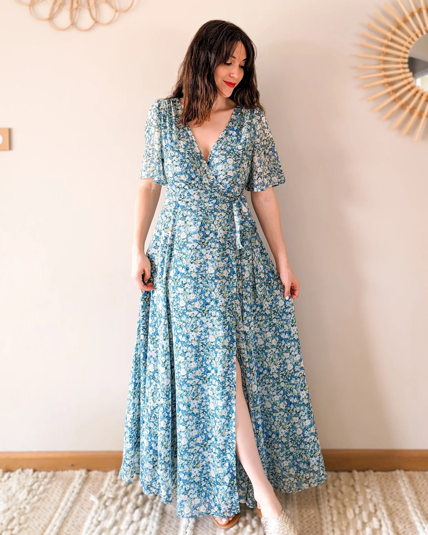 Robe longue fleurie - Loane