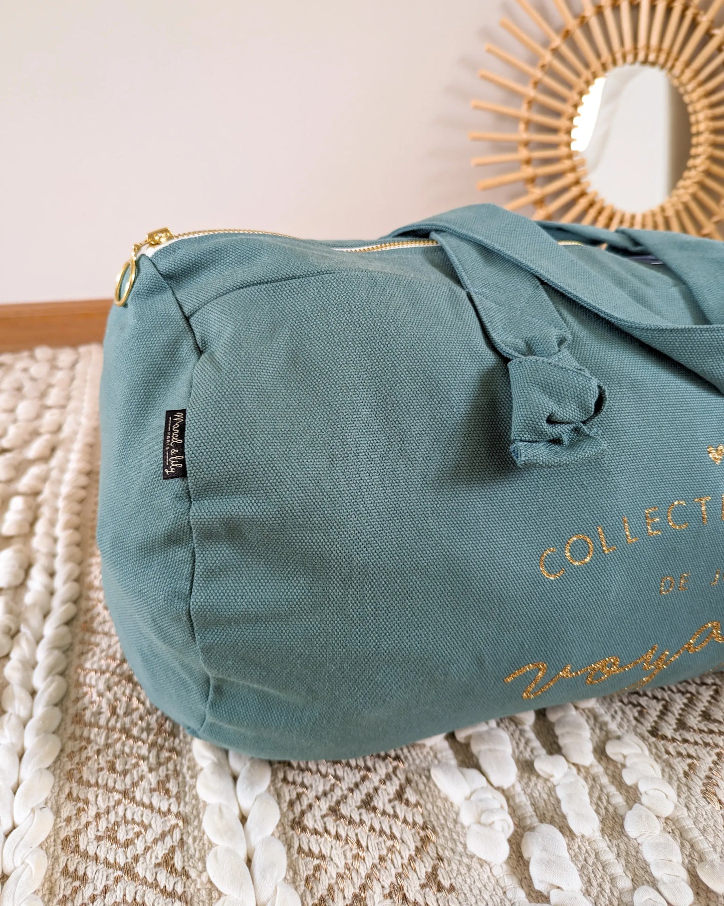 Sac polochon everglade Marcel & Lily - Collectionneuse de jolis voyages