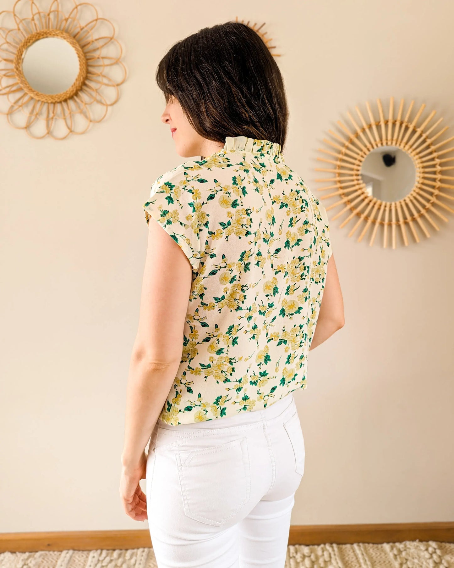 Blouse fleurie - Anita