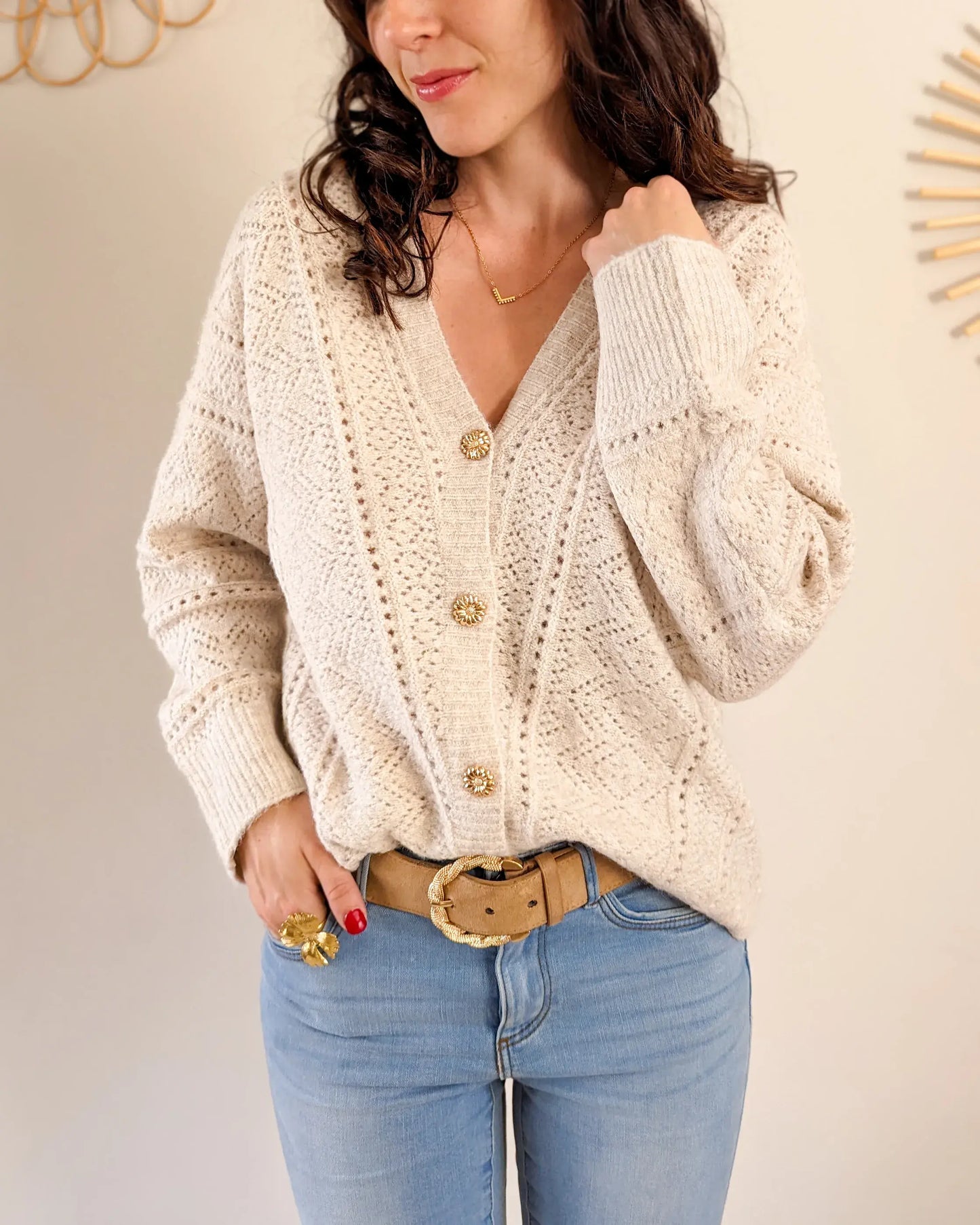 Gilet - Chlo beige