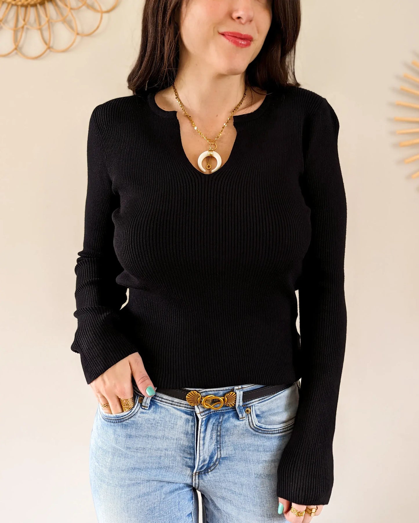 Pull noir - Tommy