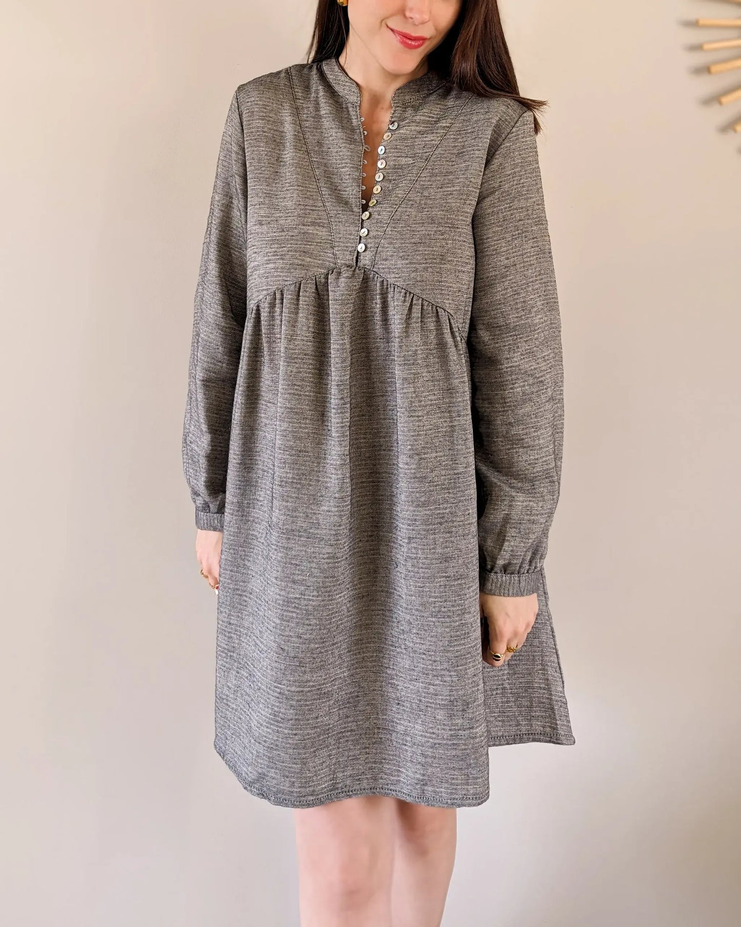 Robe grise - Suzel