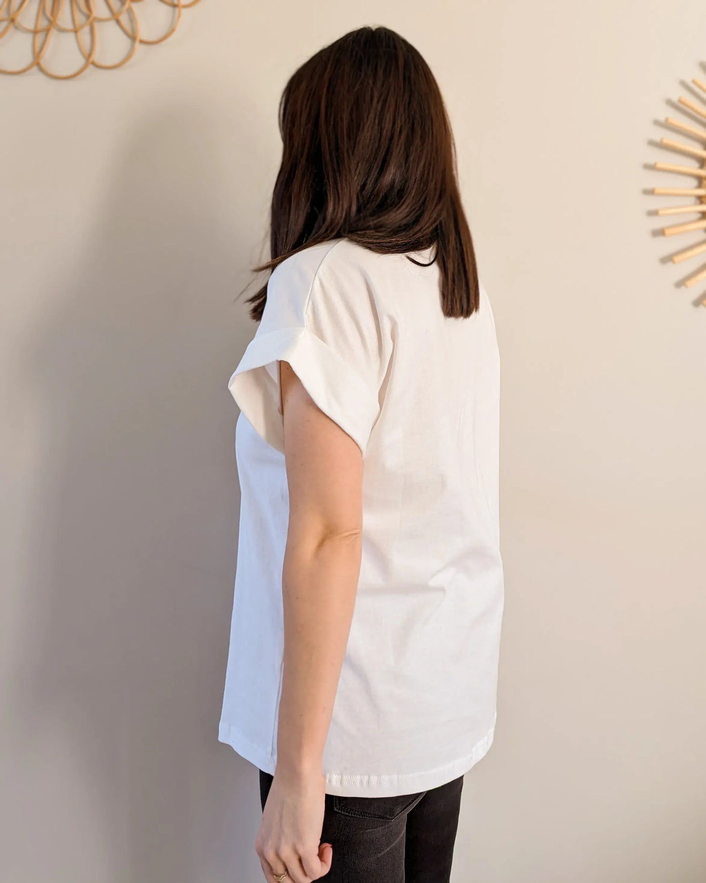 T-shirt blanc - Glamour