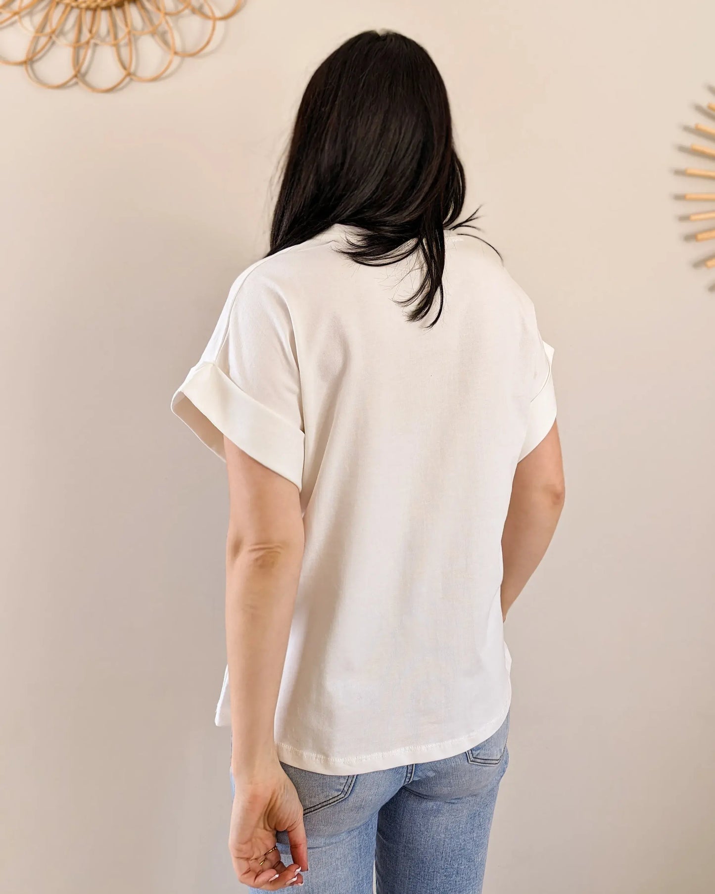 T-shirt - Babe blanc