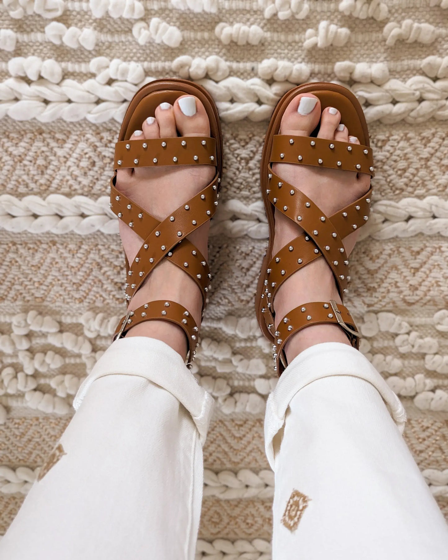 Sandales - Kate camel