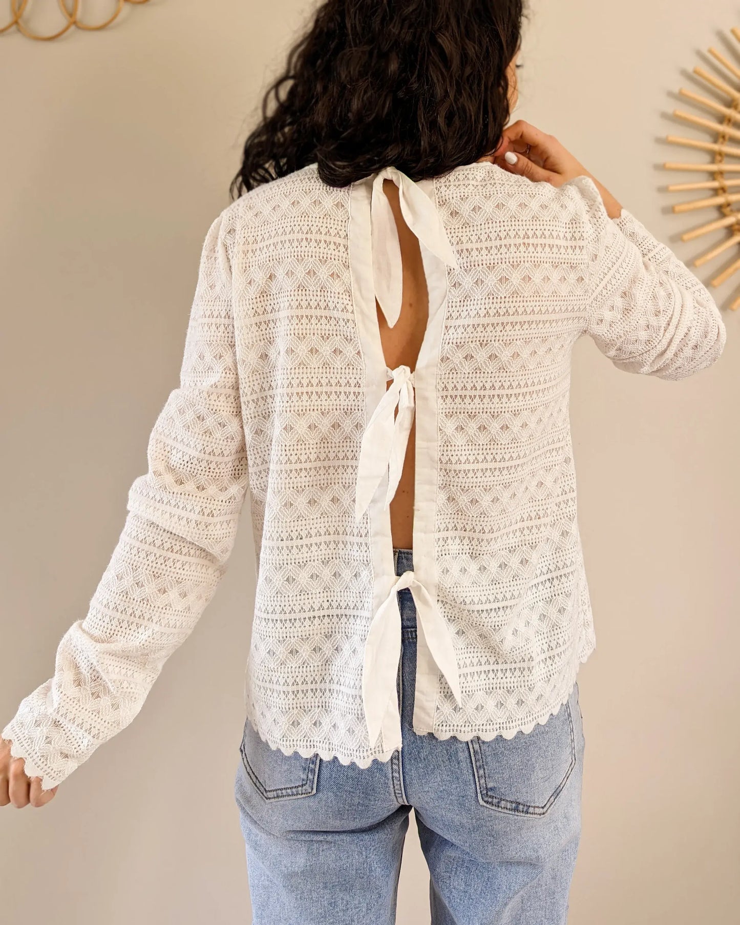 Blouse en dentelle - Ashley