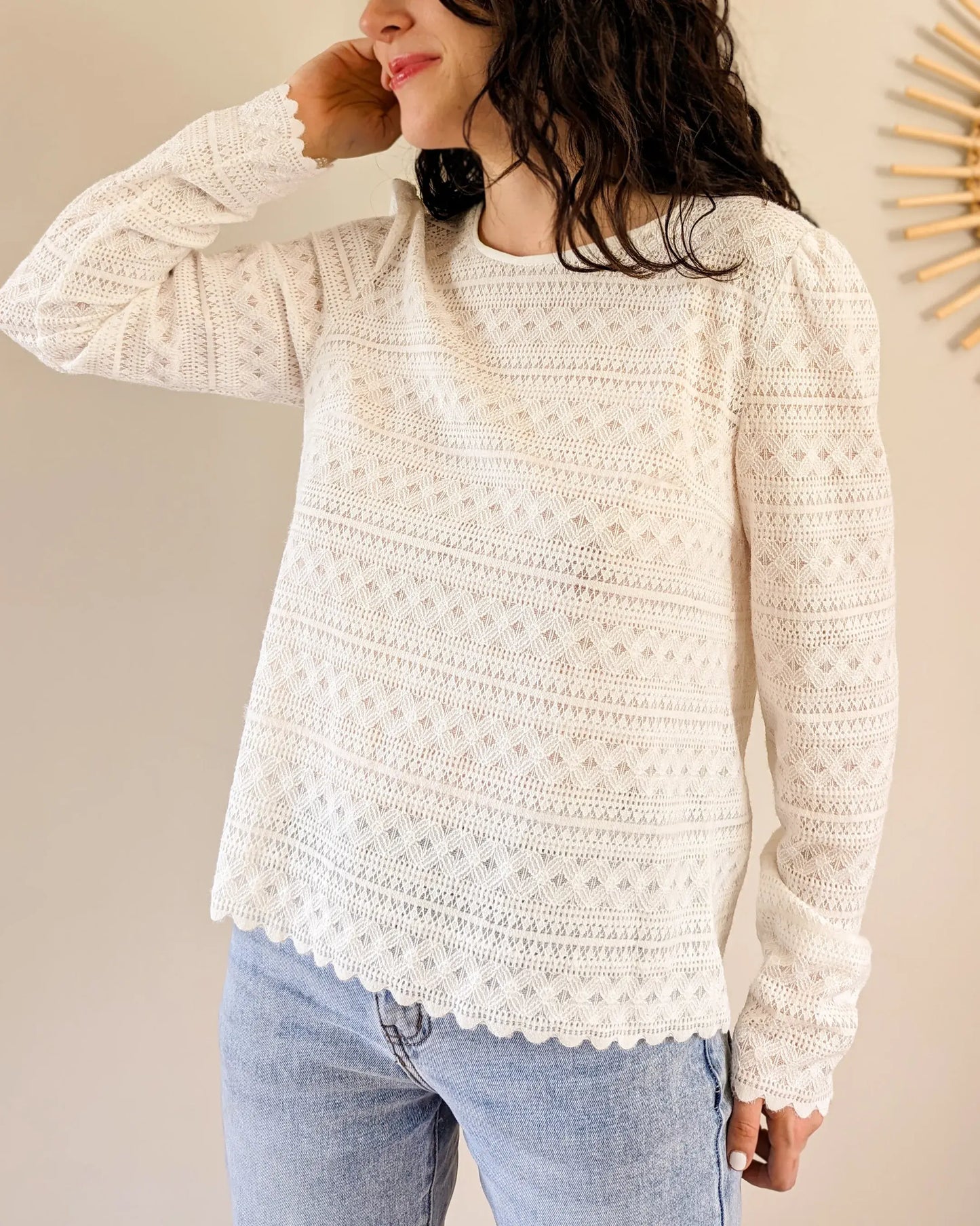 Blouse en dentelle - Ashley
