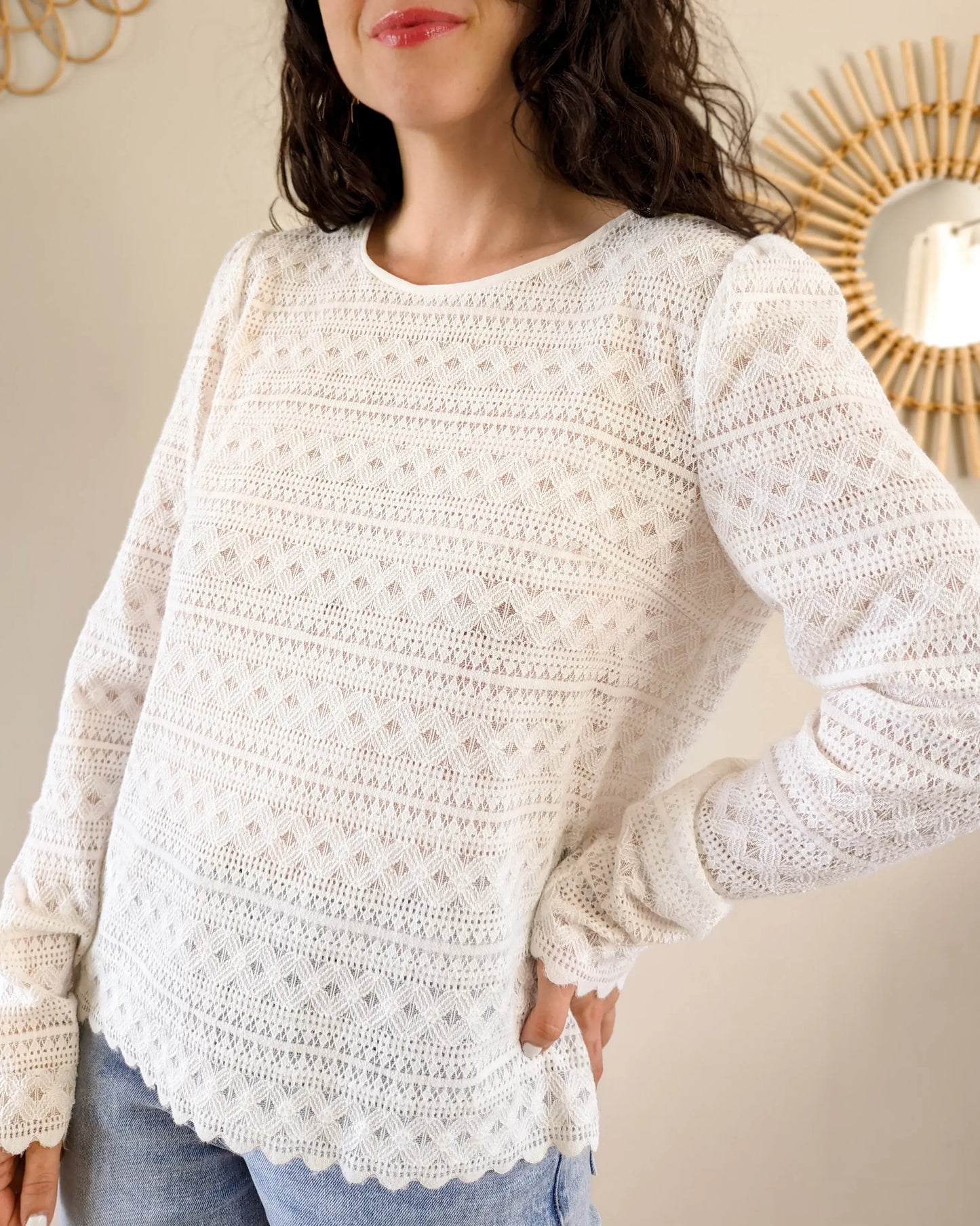 Blouse en dentelle - Ashley