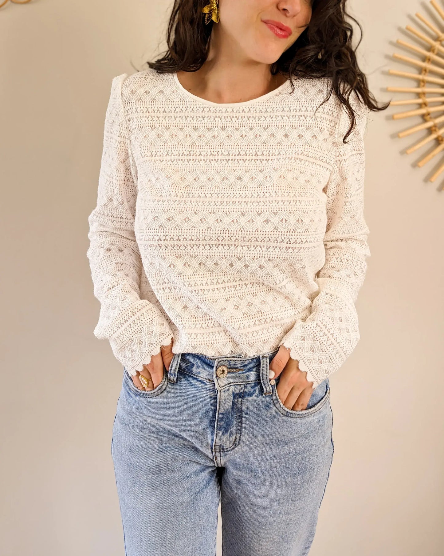 Blouse en dentelle - Ashley
