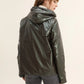 Imperméable rembourré mi-saison Laura Jo kaki mat/brillant - Victoria court