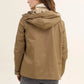 Imperméable rembourré mi-saison Laura Jo camel mat/brillant - Victoria court