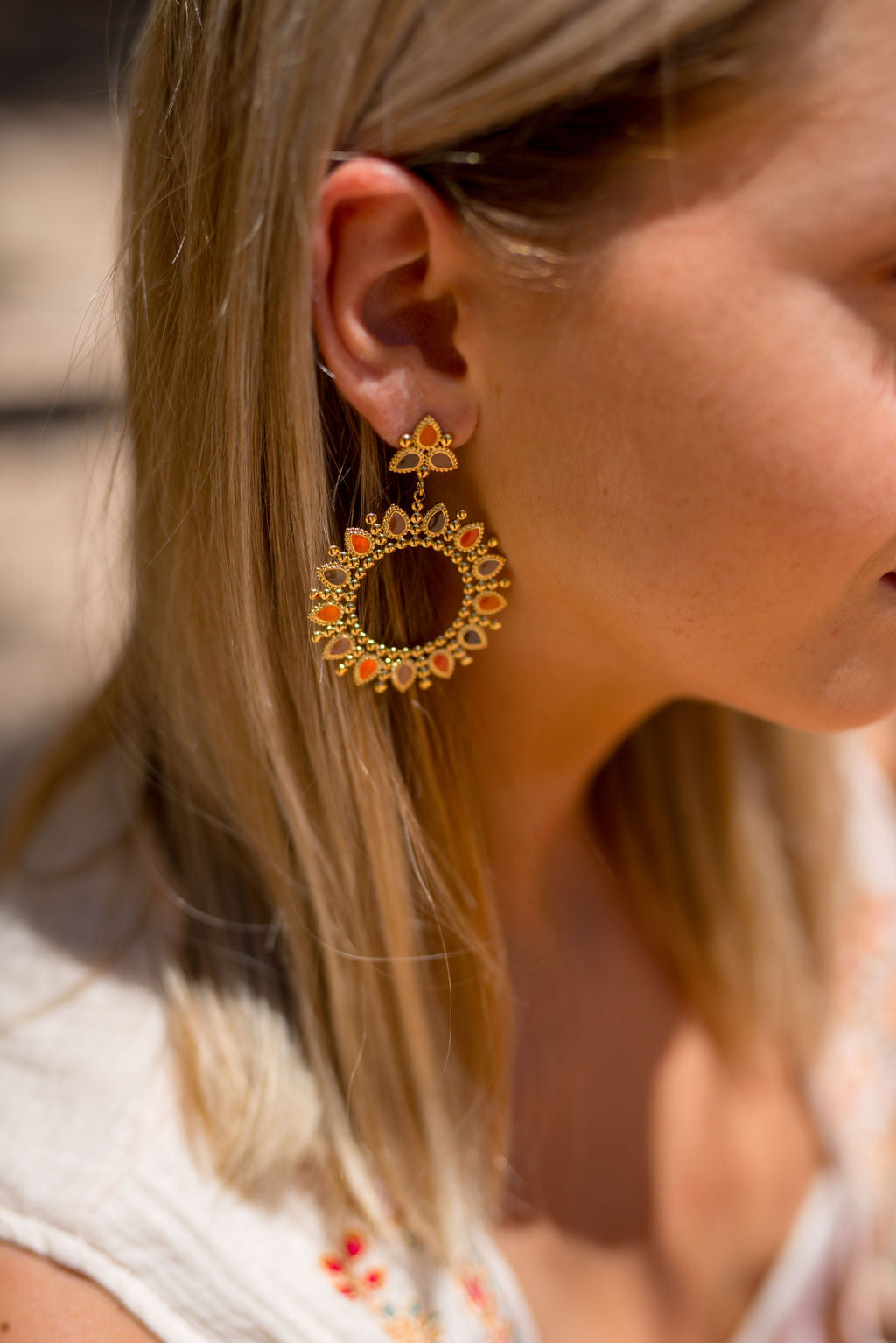 Boucles d'oreilles Agatha