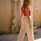 Pantalon Darren beige