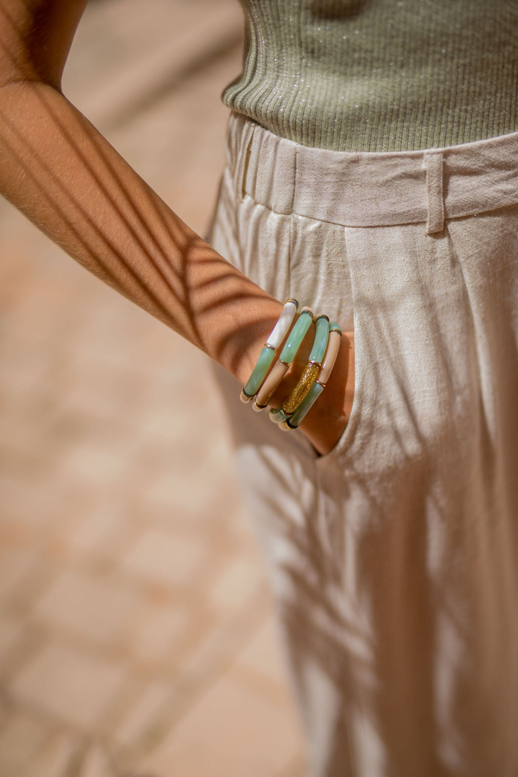 Bracelet Tyla vert