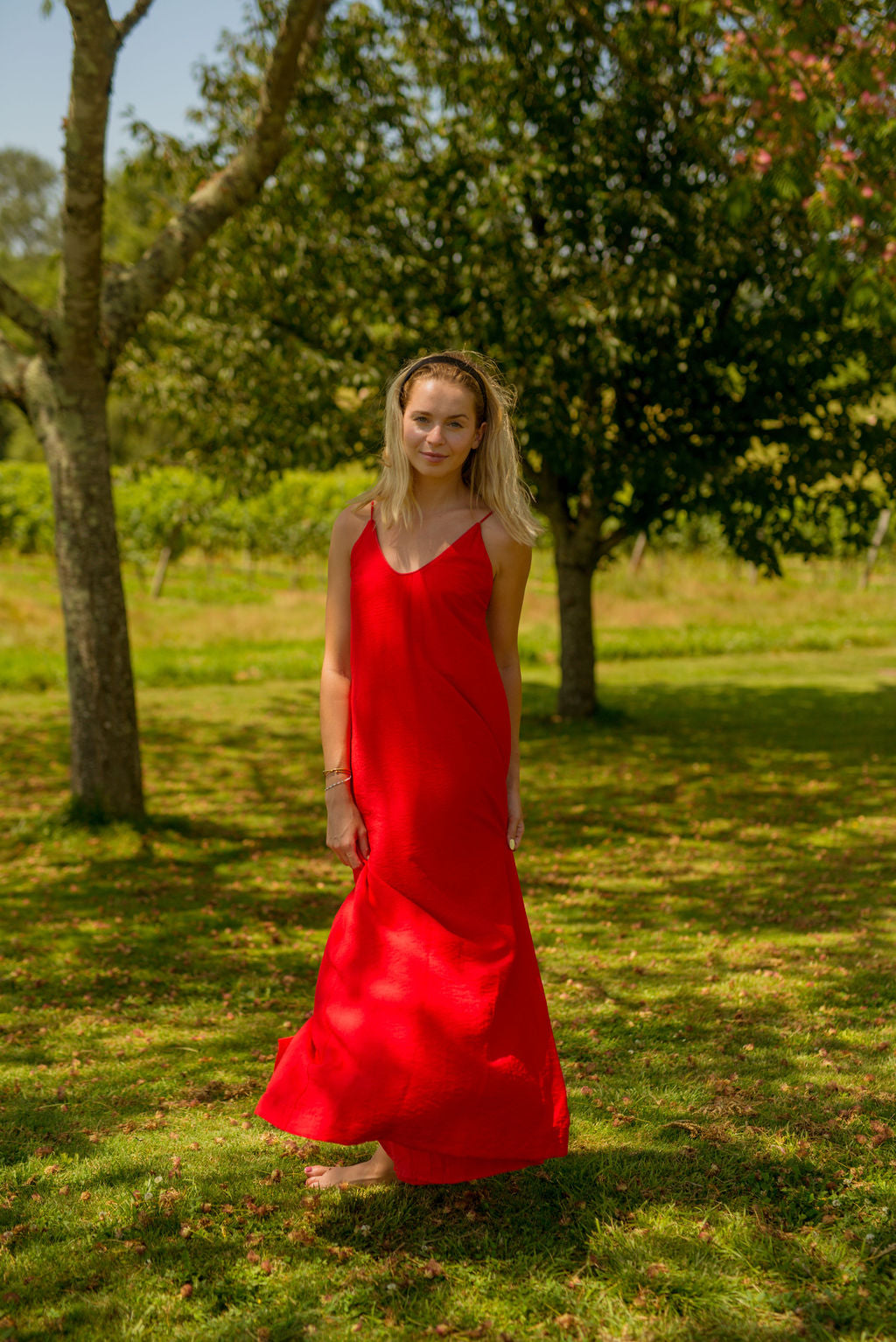 Robe Natalia rouge