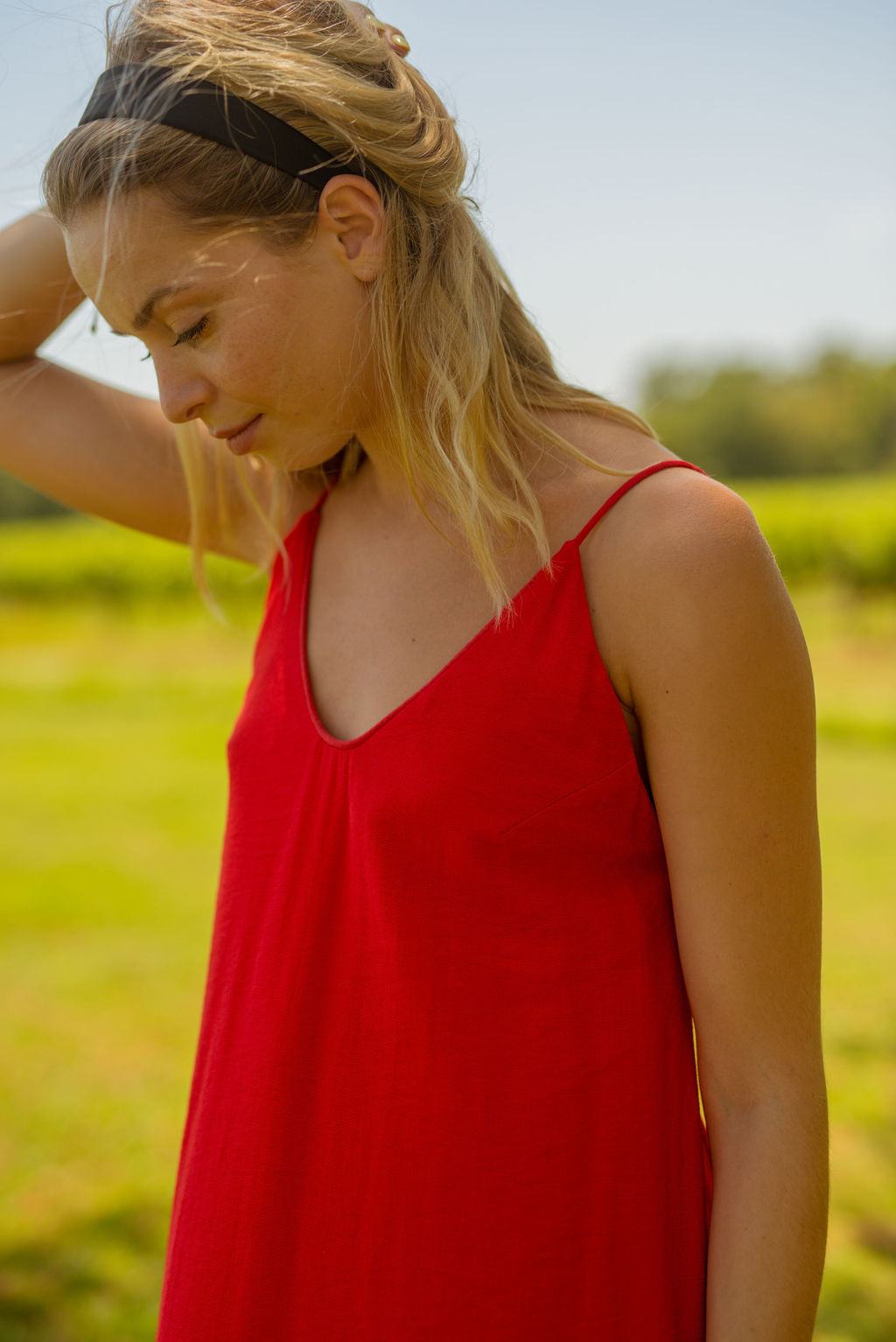Robe Natalia rouge
