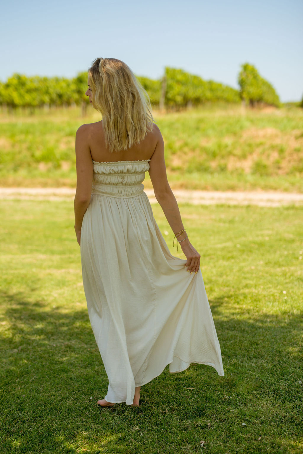 Robe Isabella beige