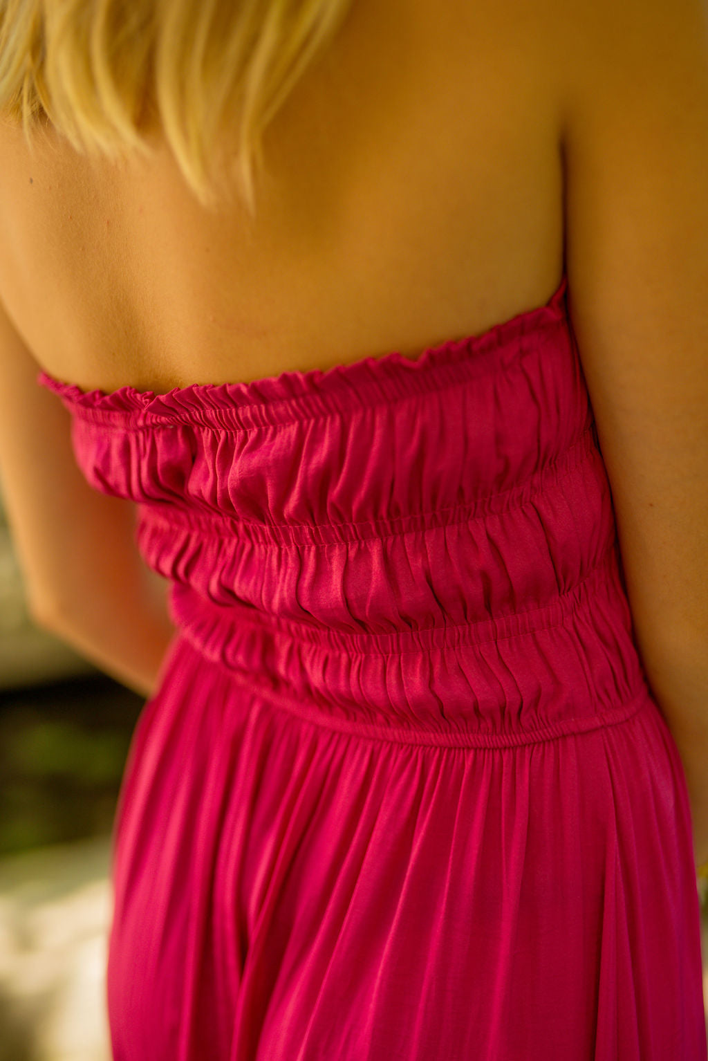 Robe Isabella fuchsia