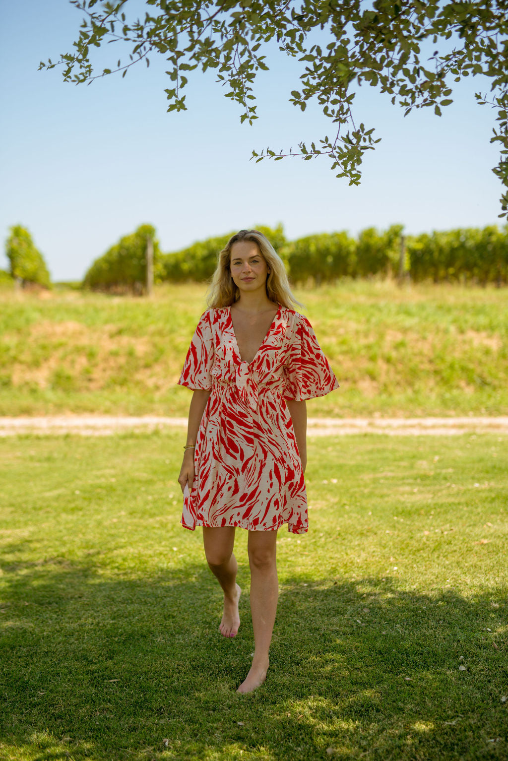 Robe Amaya rouge