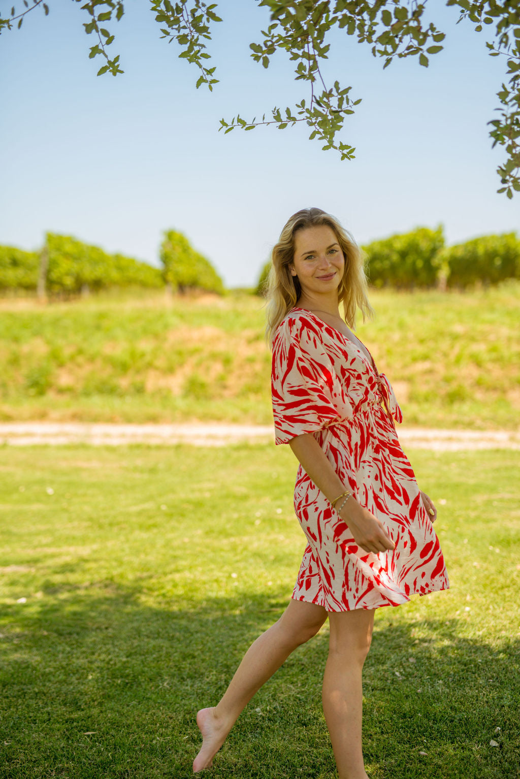Robe Amaya rouge