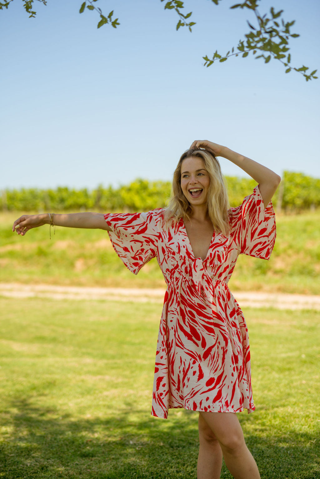 Robe Amaya rouge