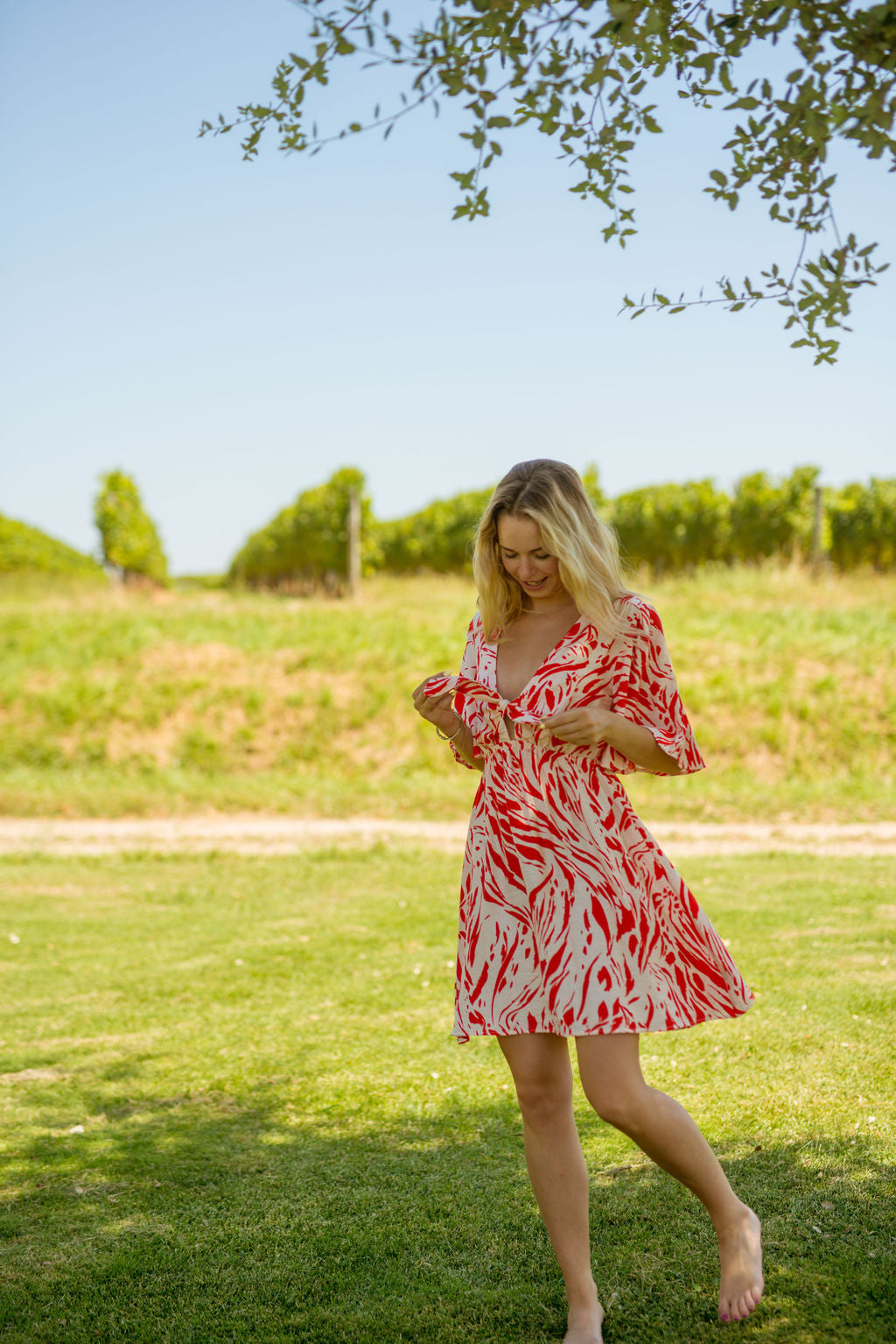 Robe Amaya rouge