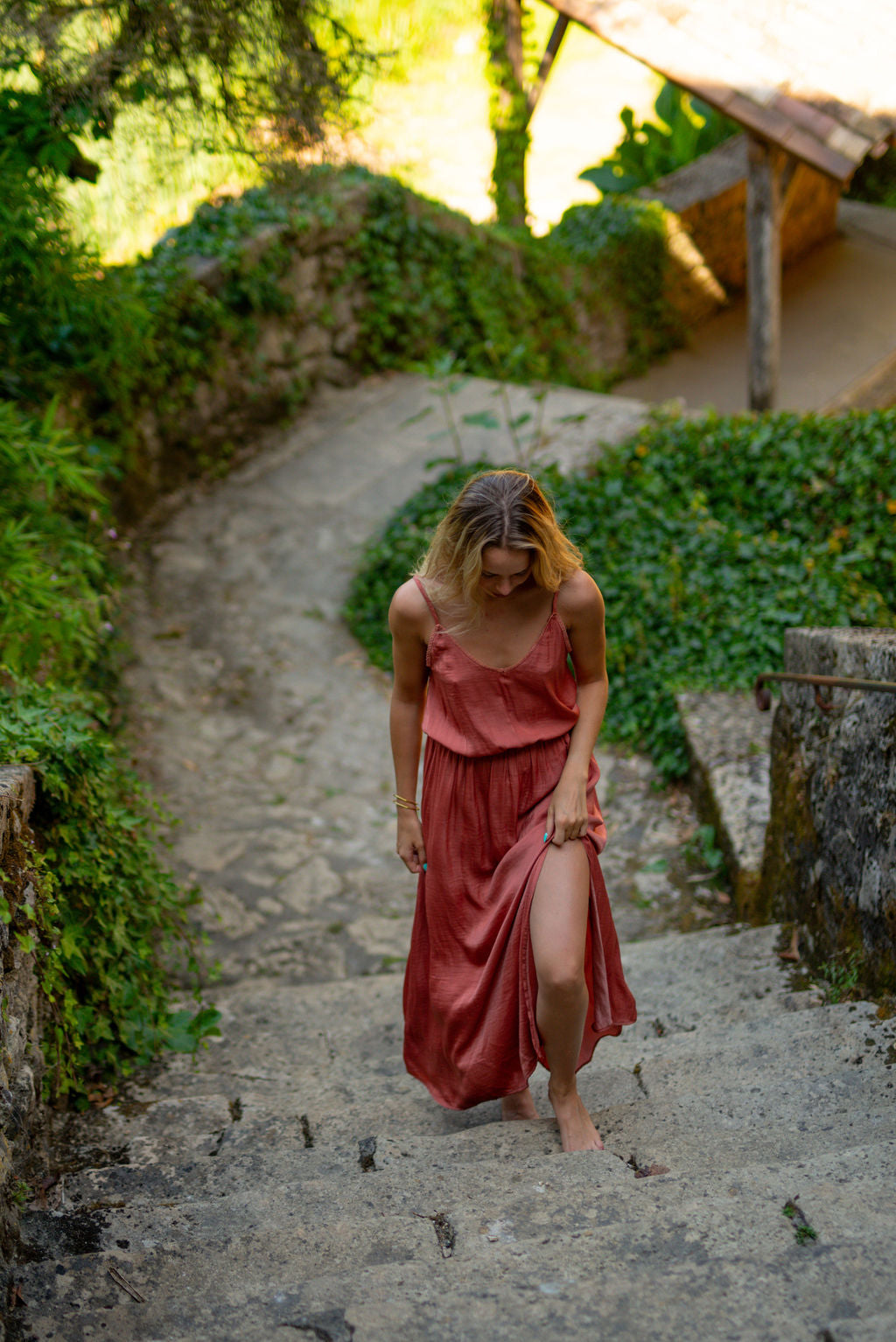 Robe Naomie terracotta
