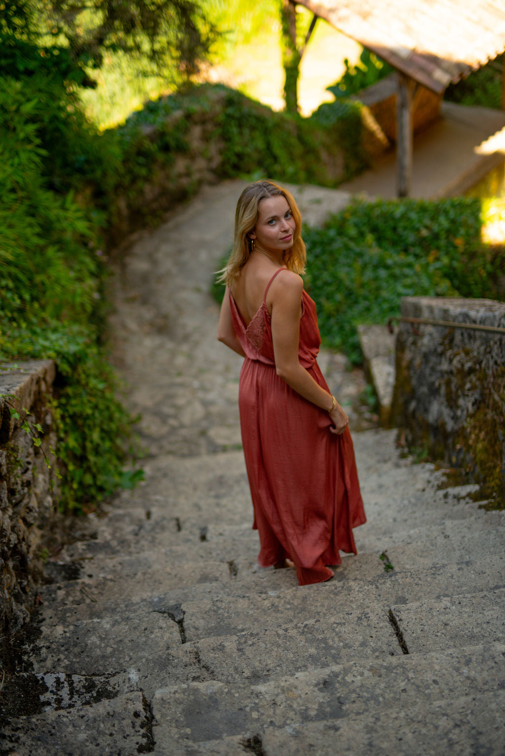 Robe Naomie terracotta