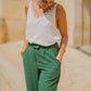 Pantalon Darren vert sapin