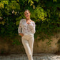 Jean mom fit Yuna beige