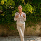 Jean mom fit Yuna beige