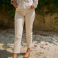 Jean mom fit Yuna beige