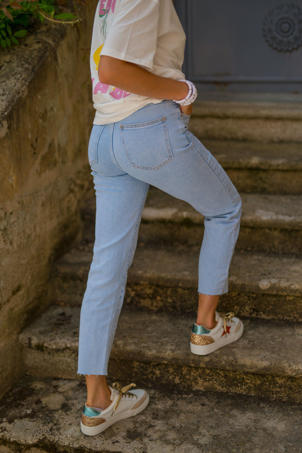 Baskets Janna blanches