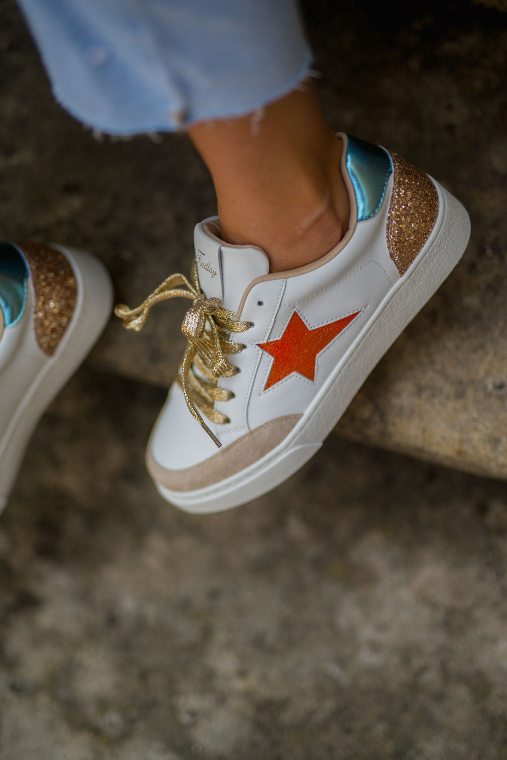 Baskets Janna blanches