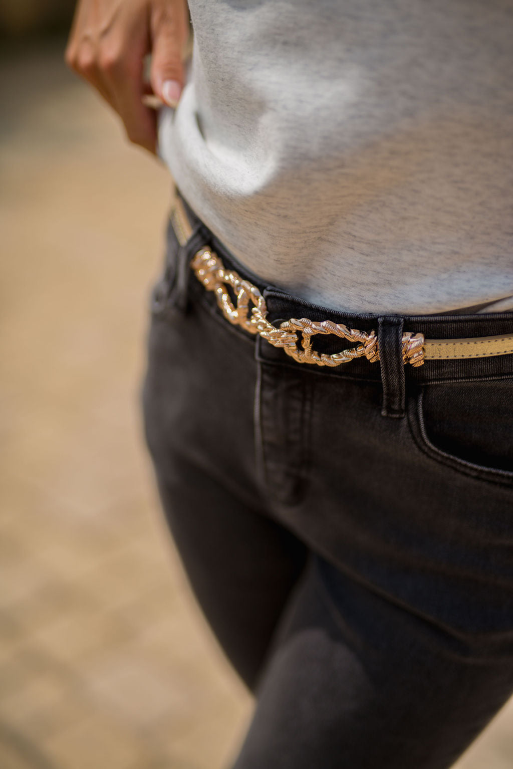Ceinture Soho dorée