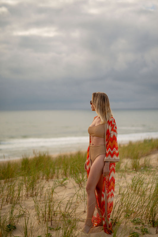 Kimono Palma orange