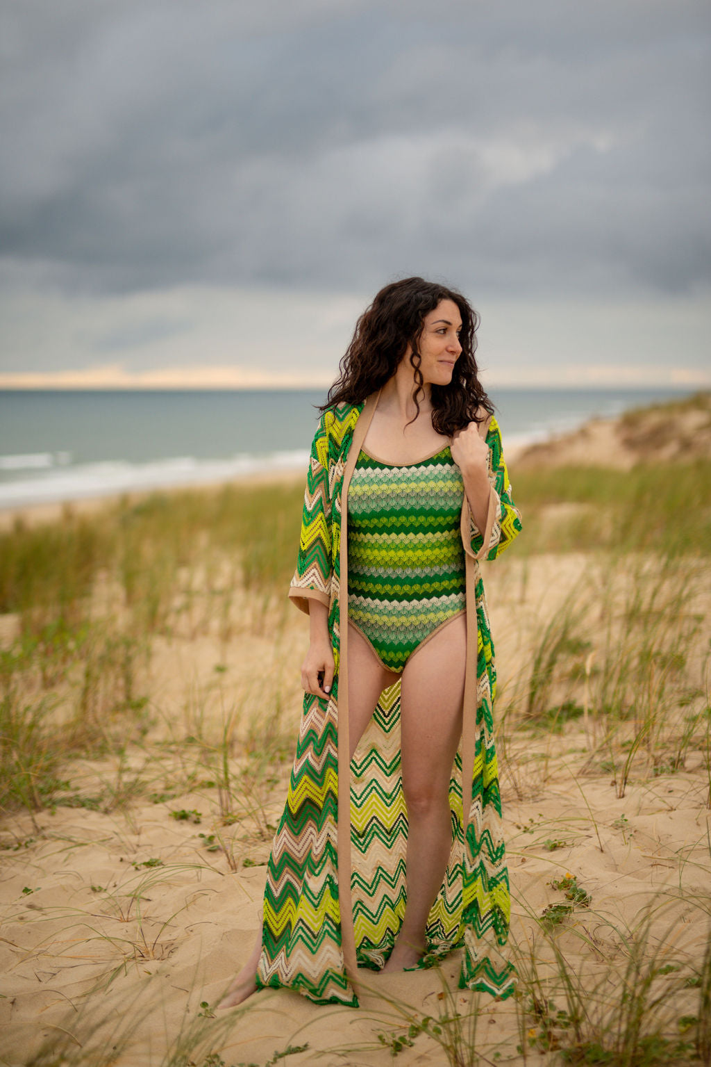 Maillot de bain Corfou vert