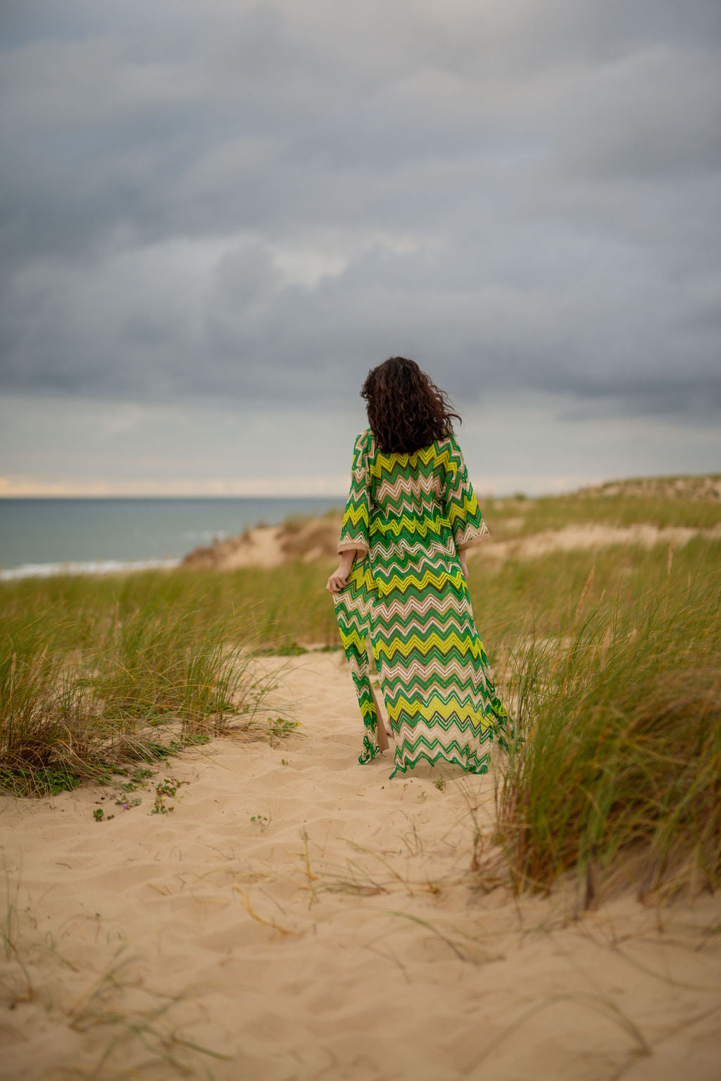 Kimono Palma vert