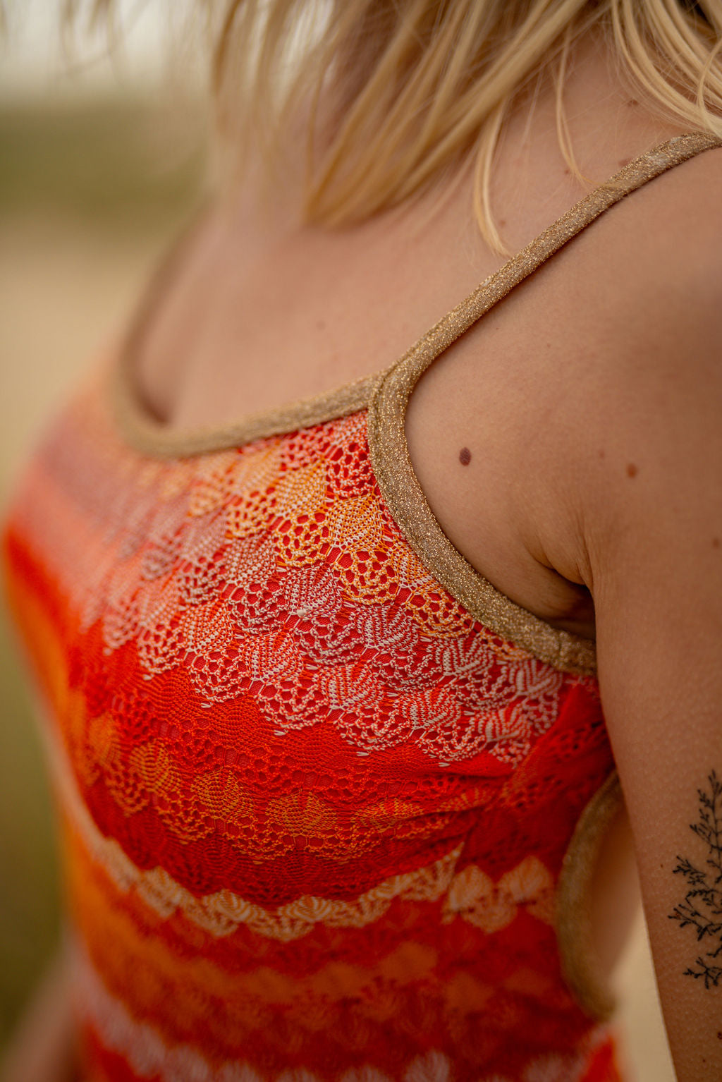 Maillot de bain Corfou orange