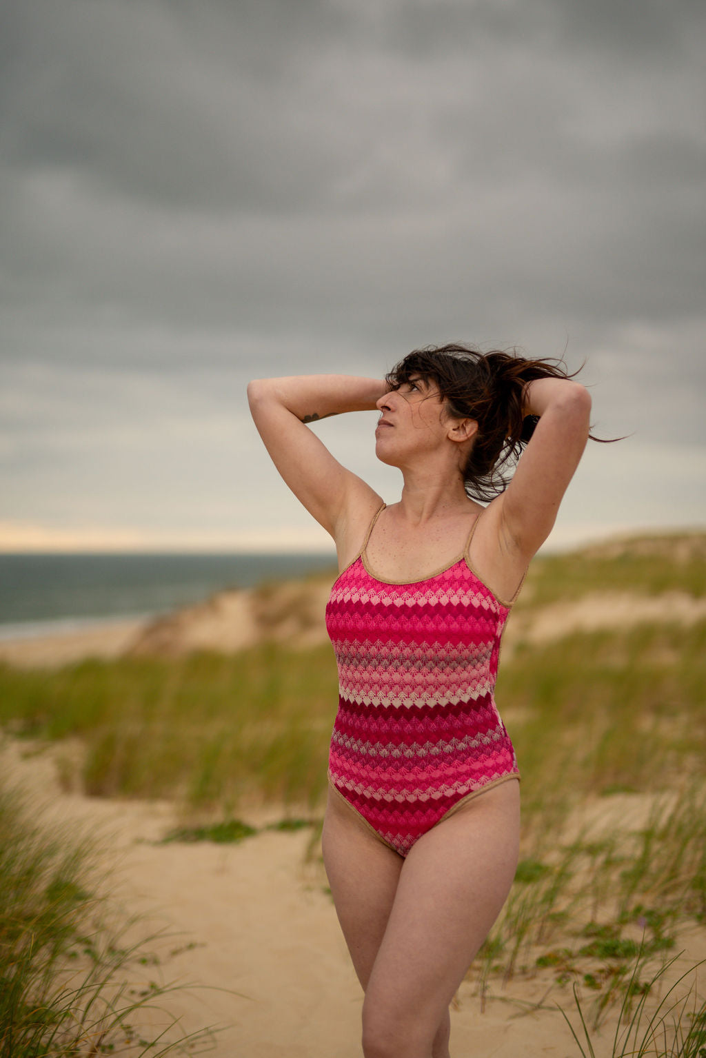 Maillot de bain Corfou rose