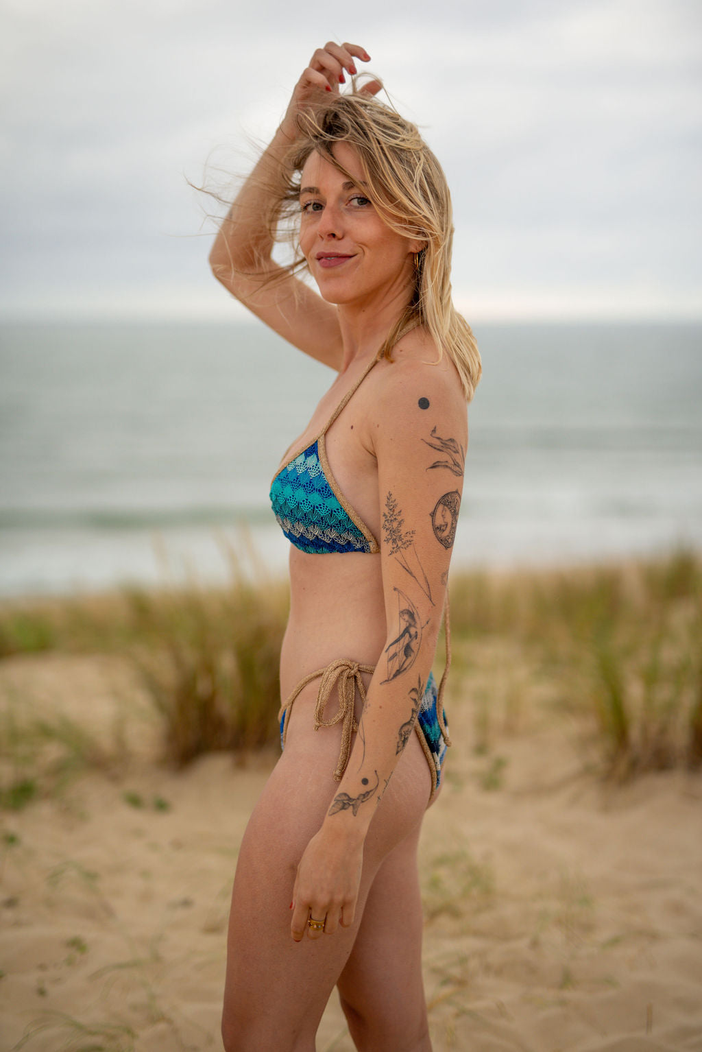 Maillot de bain Corfou bleu