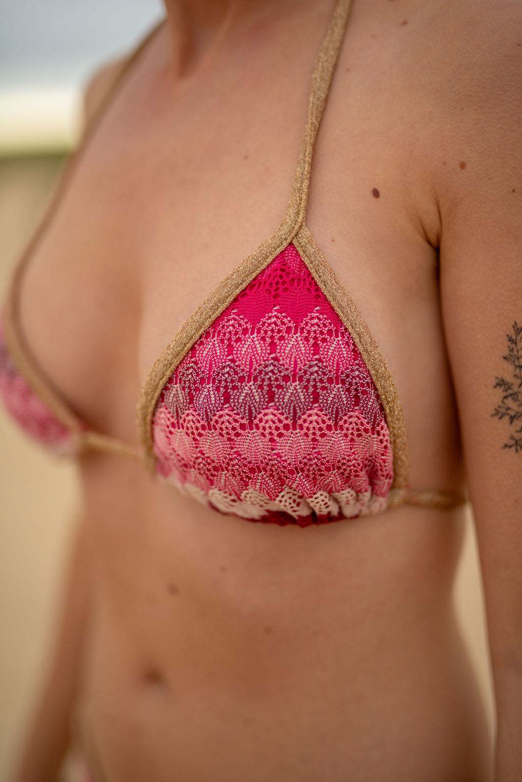 Maillot de bain Corfou rose